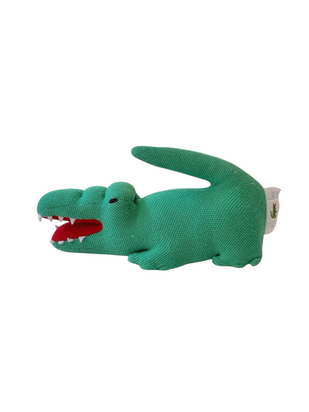 Lacoste Children's Crocodile Plush Toy in Cotton Piqué